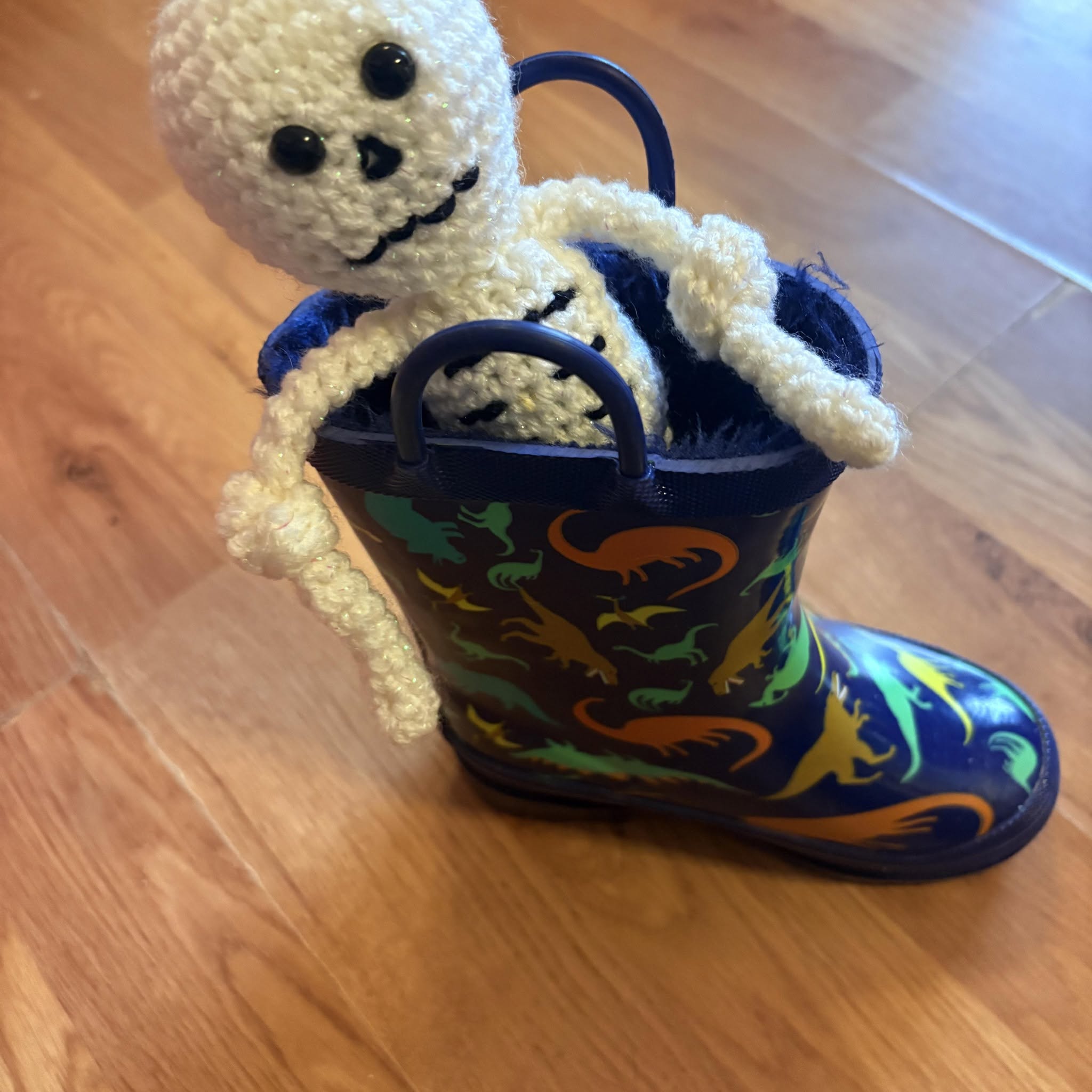 A cheerful handmade autumn craft at Moosie Manor Childcare